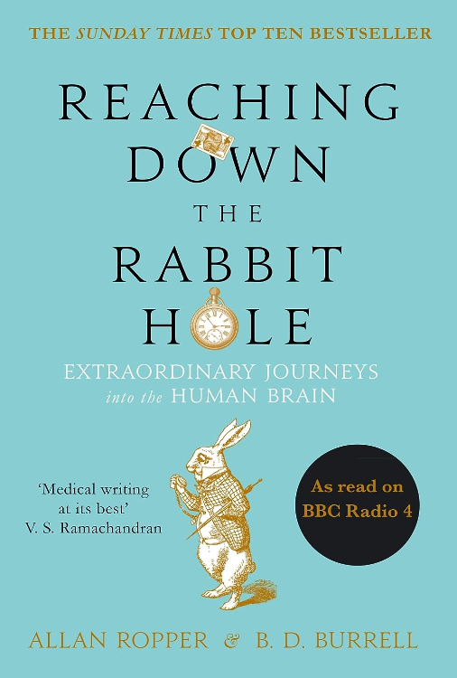 The front cover of the Reaching Down the Rabbit Hole book